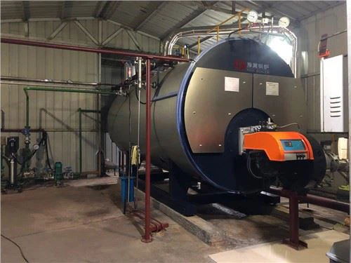 Vatreni parni kotao s industrijskim uljem / prirodnim plinom, vodoravni tip vatrogasne cijevi