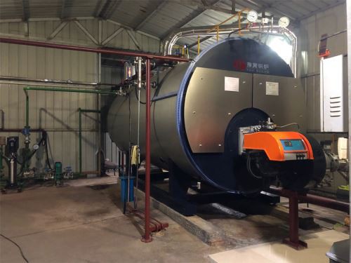 WNS uljna cijev za gorivo sa horizontalnim tipom industrijskog štednog kotla